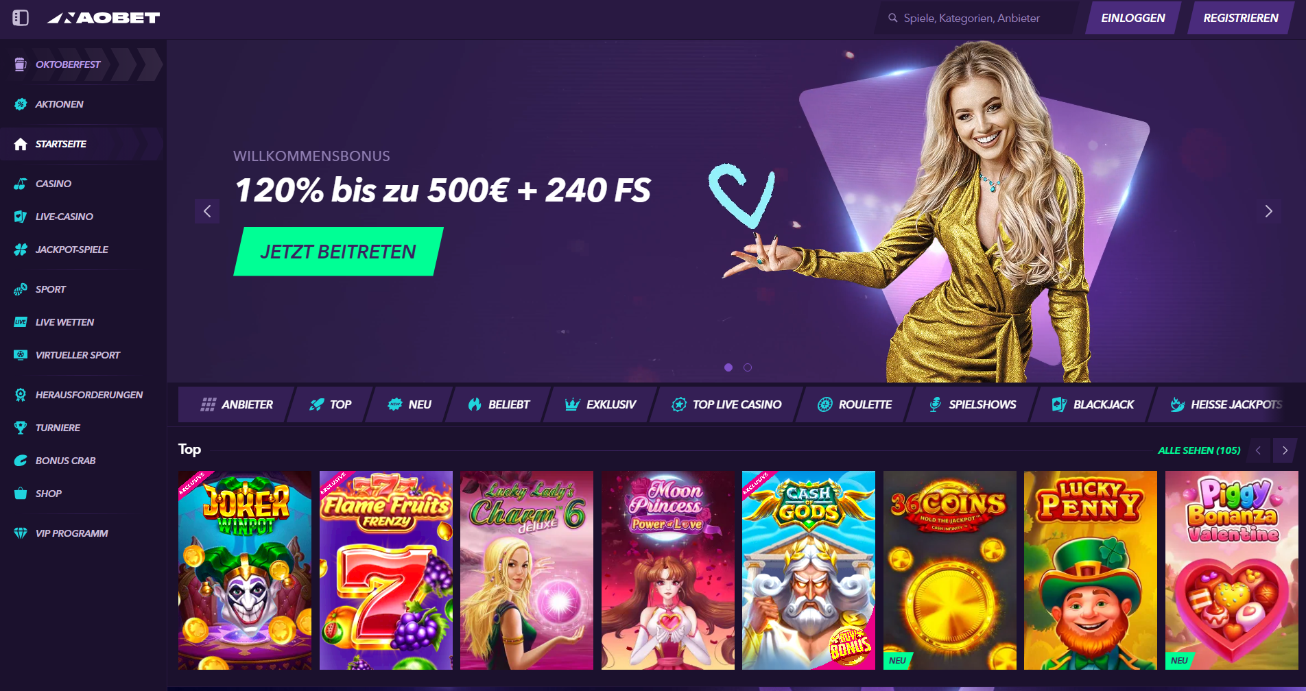 naobet casino homepage